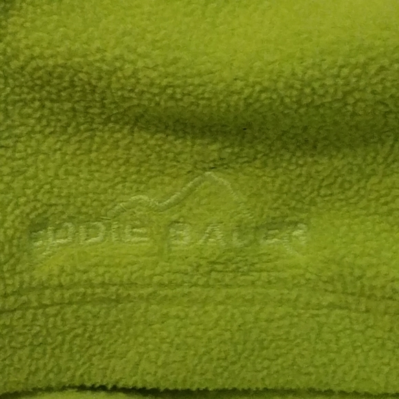 Vintage Eddie Bauer zip neck fleece jacket Size M - Picture 5 of 6